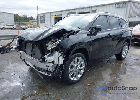 2021 Toyota Highlander Limited from USA, damaged, VIN 5TDYZRAH7MS533130